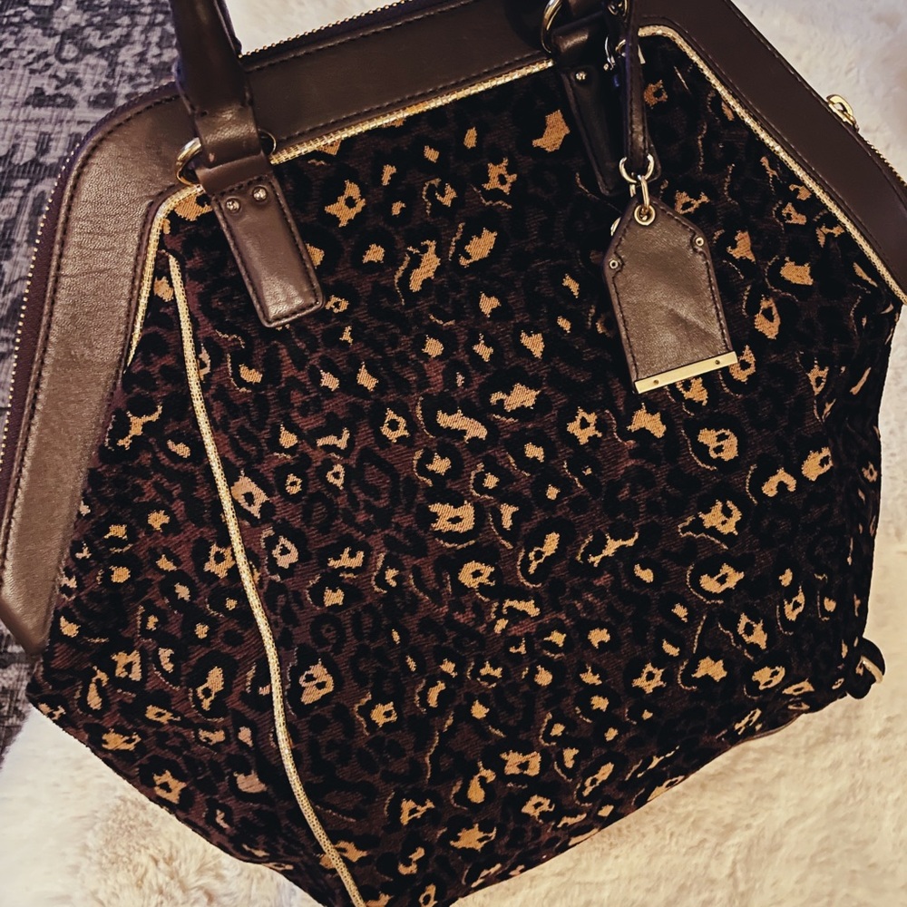 Juicy couture cheetah print handbag